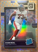 2022 Donruss Optic - Evan Neal - Rated Rookie - Fire Emoji Prizm SSP 🔥