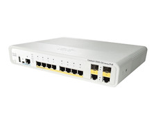 Cisco Catalyst 3560 Compact Network Switch WS-C3560CG-8PC-S 