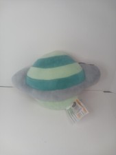 New Parent's Choice Plush Toddler Pillow Planet Plush Sleep Toy Green Gray NWT