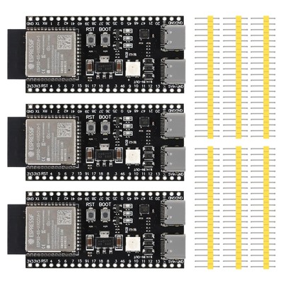 3PCS ESP32 ESP32-S3 Development Board -C WiFi+Bluetooth Internet of Things Du...