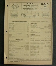 Revue technique Daf 55