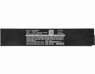 3600mAh Battery For AMX MVP-8400 Modero ViewPoint Touch Panels,MVP-8400i / -8400