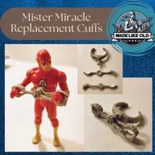 Vintage Kenner DC Super Powers Mr Miracle Hand Cuff Shackle Repro Part 1984 1985