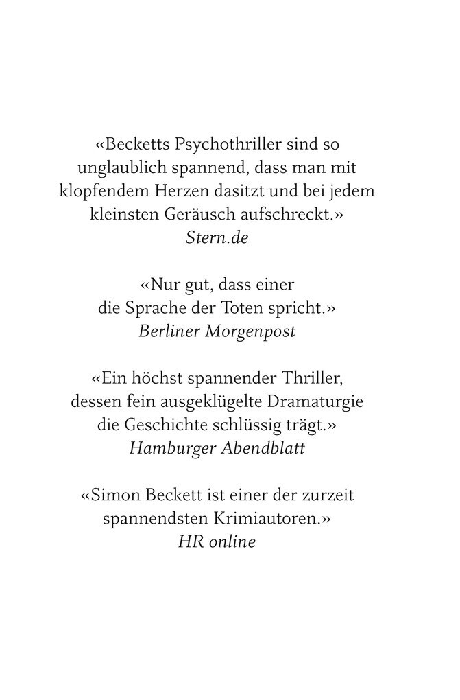Thumbnail - Die Ewigen Toten | Simon Beckett | 2021 | Deutsch | The Scent Of Death