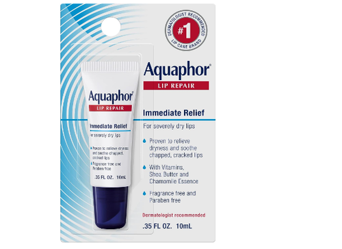 Aquaphor Lip Repair Ointment - Long-lasting 0.35 Fl Oz (Pack of 1), Multi - 第 1/9 張圖片