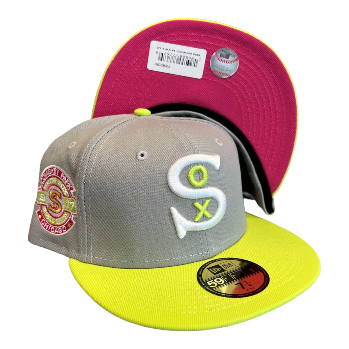 New Era Chicago White Sox ICON Pack 59FIFTY Fitted Hat Comiskey