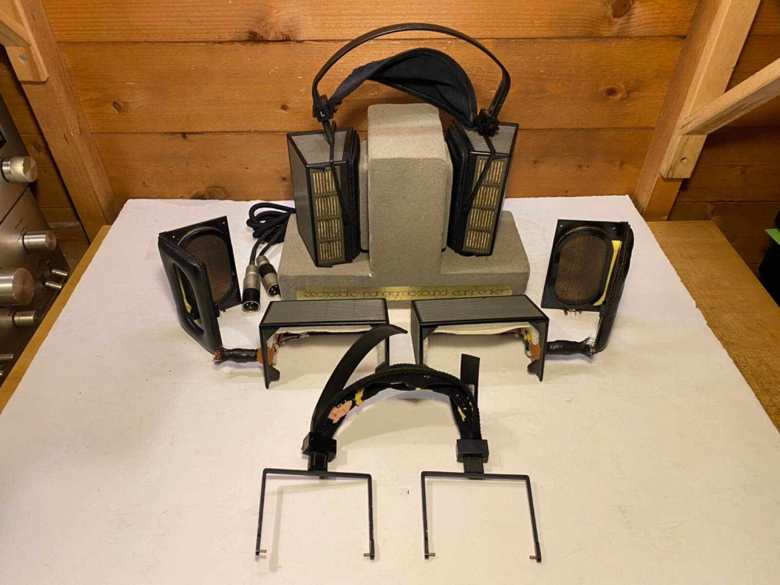 STAX イヤースピーカー オーディオ ヘッドフォン エレクトロニクス 修理部品用 - 画像1/20