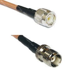 RG400 TNC MALE to TNC FEMALE RF Cable FAST-SHIP LOT
