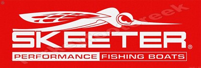 Skeeter Fishing Boats 6'' x 18'' Metal Sign