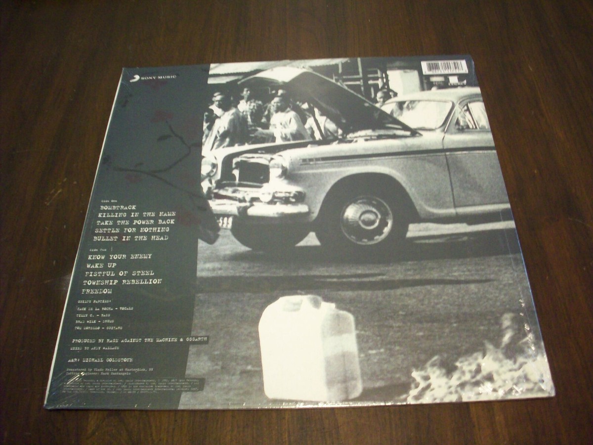 Rage Against The Machine, S/T LP, 2015 Epic EU 180 Gram
