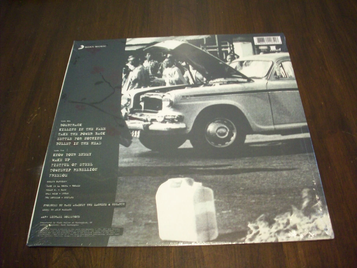Rage Against The Machine, S/T LP, 2015 Epic EU 180 Gram Press. New