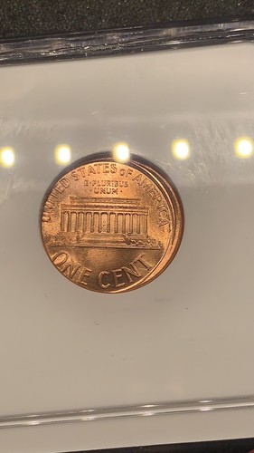 2006 1C STRUCK 5% OFF CENTER MINT ERROR MS 65 RD NGC - Picture 6 of 12