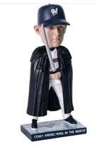 COREY KNEBEL KING IN THE NORTH MILWAUKEE BREWERS GOT 2018 BOBBLEHEAD NIB