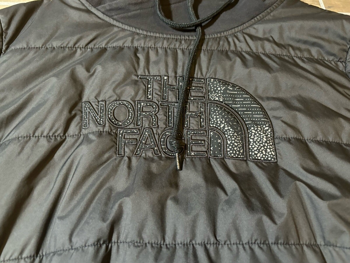 Vintage The North Face Hoodie Womens XL Black Sweatshirt