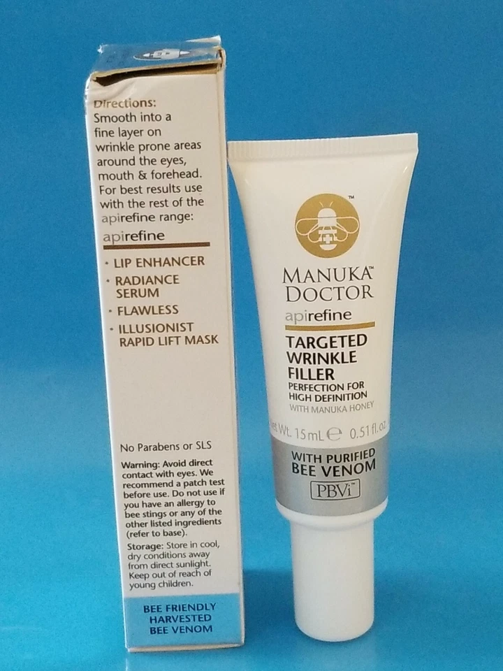 Relleno de arrugas MANUKA DOCTOR Apirefine para alta definición 0,51 OZ (Nuevo #4712) Foto 2 de 4