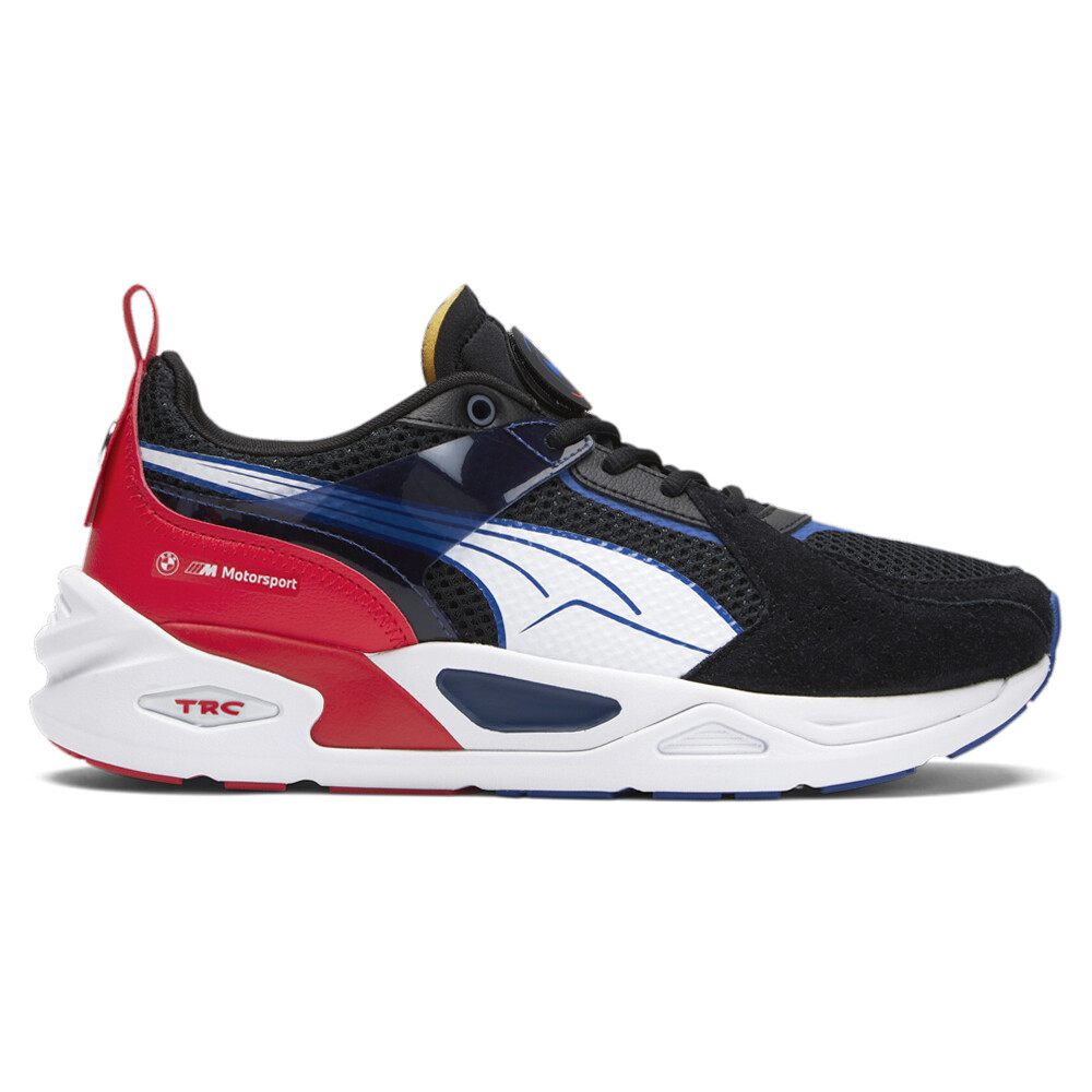 Puma BMW MMS TRC Blaze Lace-Up Sneakers for Men in Black 307201
