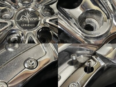 Weds kranze Graben 20 inch 8.5J 9.5J 5H PCD120 +37/+44 Set of 4