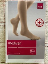 Mediven OPEN TOE Thigh Medical Compression Stockings Size CCL 2