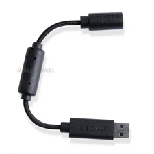 For Razer Xbox 360 PC Wired Controller Cord USB Breakaway Dongle Cable Adapter