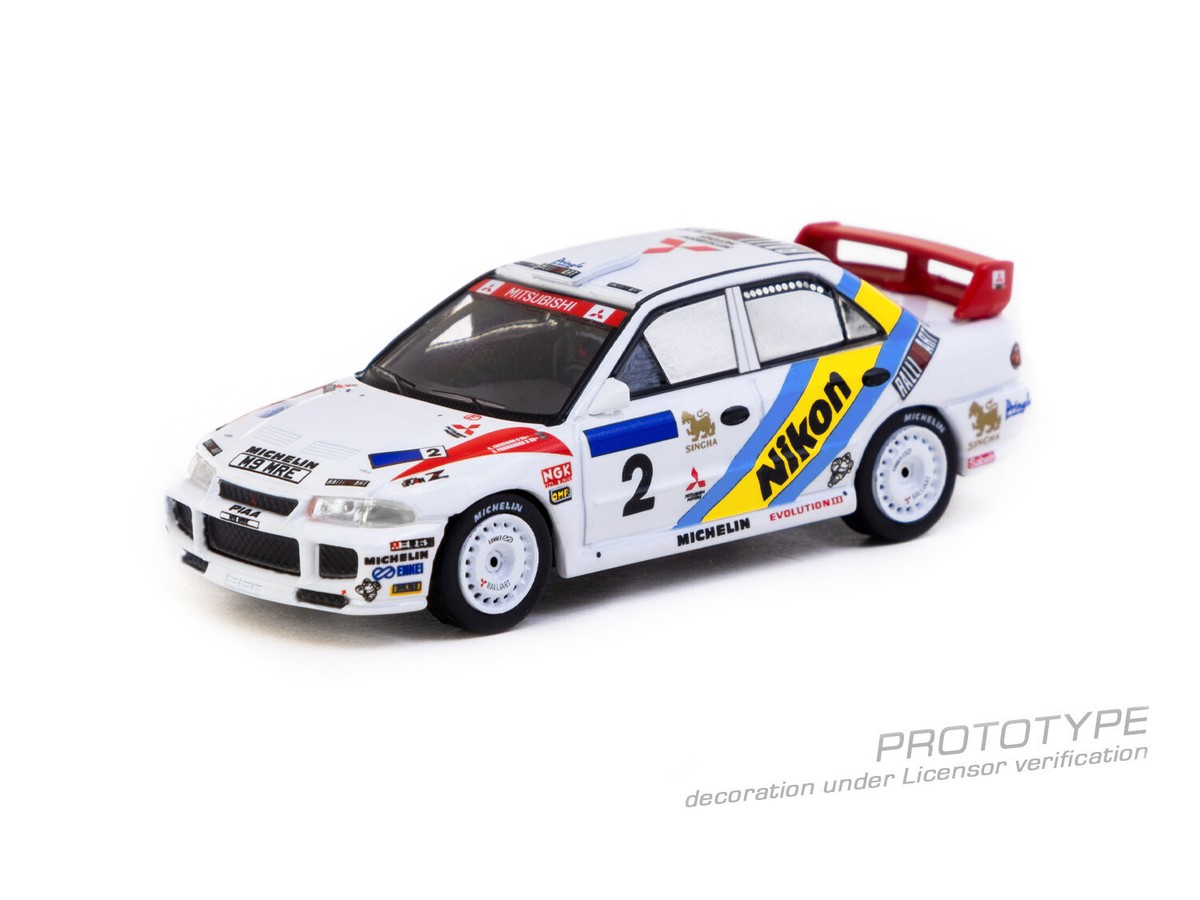 Tarmac Works 1/64 Mitsubishi Lancer Evolution III HK-BJ