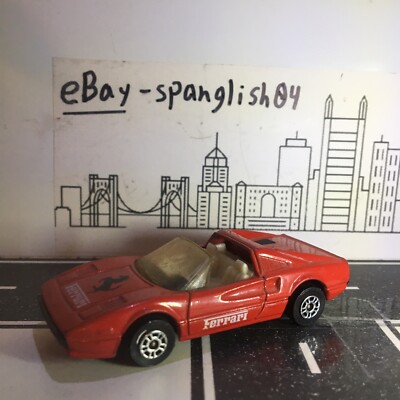 CORGI Juniors Vintage Diecast Toy Car Ferrari 308 GTS 1/64 Red