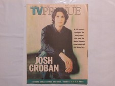 Chicago Sun-Times TV Prevue 2002 November Josh Groban PBS Ally McBeal 9H