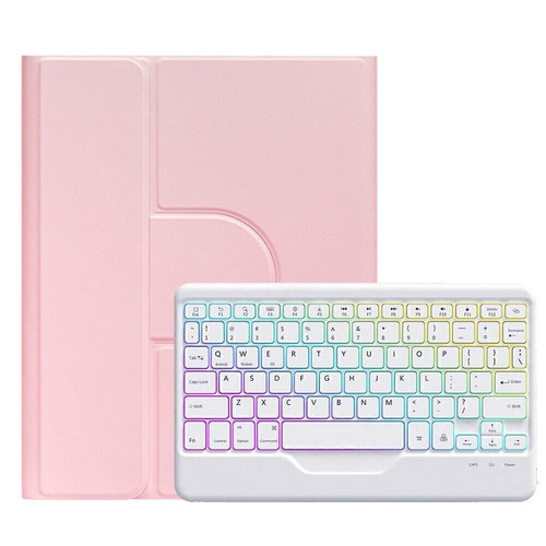 Backlit Keyboard Mouse Rotating Case Cover For iPad 6/7/8/9/10th Gen Air 4 5 Pro - Picture 55 of 71