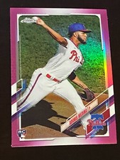 ⚾ 2021 Topps Chrome Baseball Pink Parallel Base Card Rookie #120 Adonis MEDINA ⚾