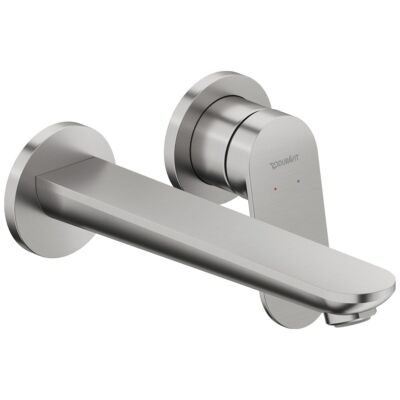 Duravit Wave Einhebel-Waschtischmischer Unterputz Edelstahl geb. WA1070004070