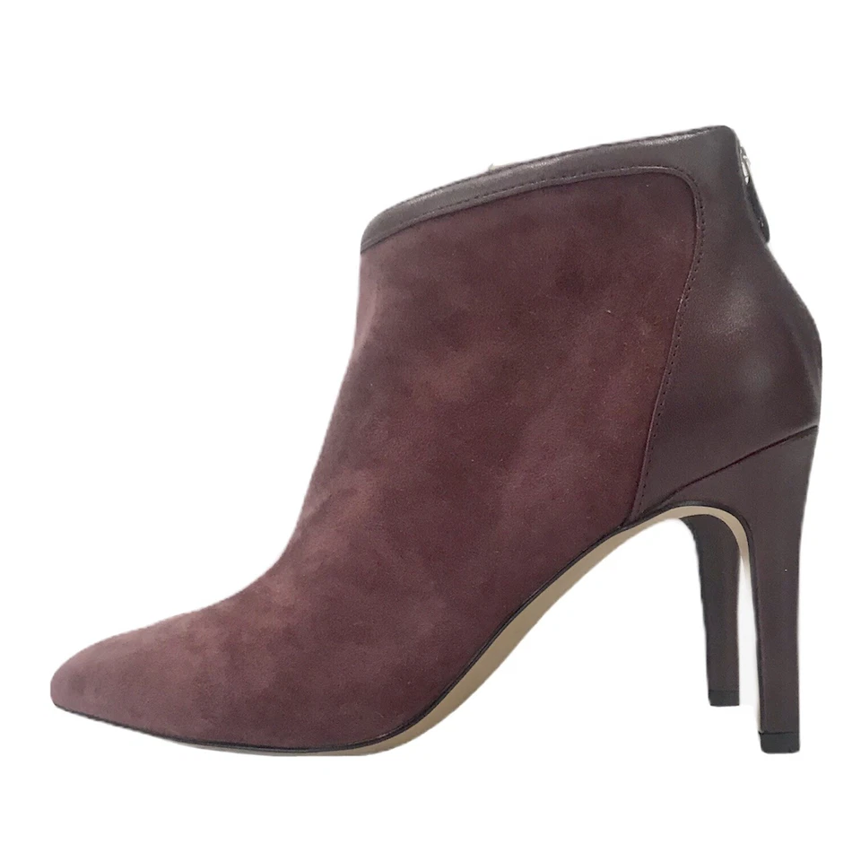 Back To School BaratoAdrienne Vittadini Borgoña Zapato Elegante Moda Talla 8M Foto 2 de 4