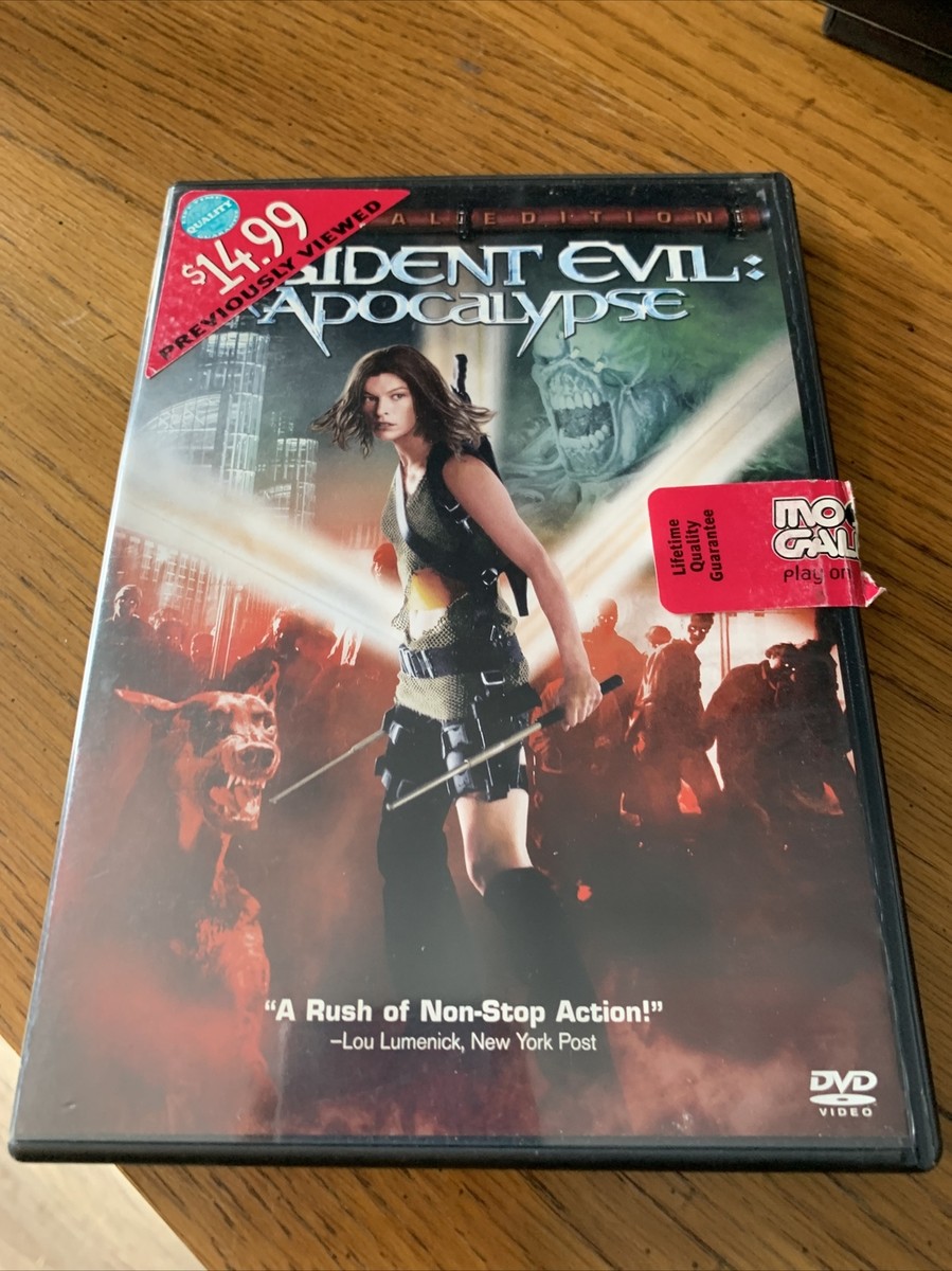 Resident Evil: Apocalypse (DVD, 2004, 2-Disc Set, Special Edition