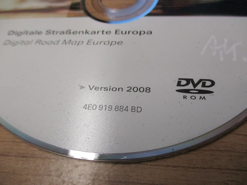 Navi Navigation DVD Karte Europe Deutschland 2008 AUDI A6 4F A8 4E 4E0919884BD - Bild 4 von 4