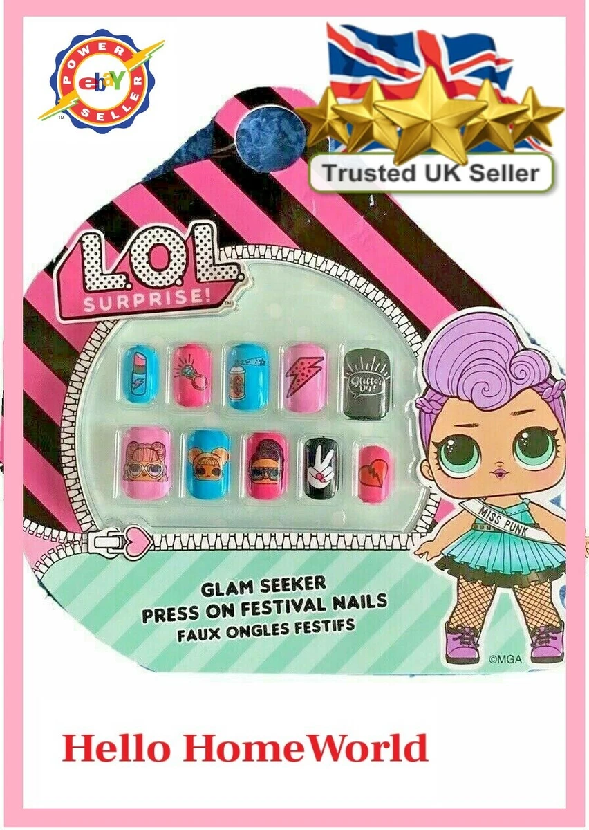 Lol surprise glam nails gift best sale set