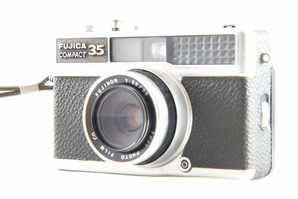「レトロ フイルムカメラ」FUJICA COMPACT S Vintage FUJICA S Compact 35mm Point & Shoot Manual Camera