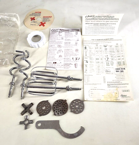 Oster Regency Controlled Power Kitchen Center Partial Set Tested - Picture 17 of 22