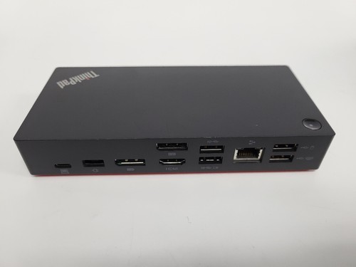 Lenovo ThinkPad Dock (40AS) USB-C 10GBps USB-A 3.1 Gen2, HDMI, DP mit 90W Adapter - Bild 7 von 13