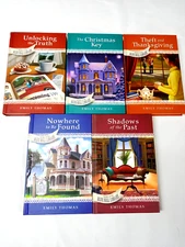 Secrets Of The Blue Hill Library Emily Thomas H/C Book Lot Of 5 Total