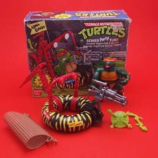 TEENAGE MUTANT NINJA TURTLES ☆ SEWER PARTY TUBE Vintage Actionfigur ☆ OVP
