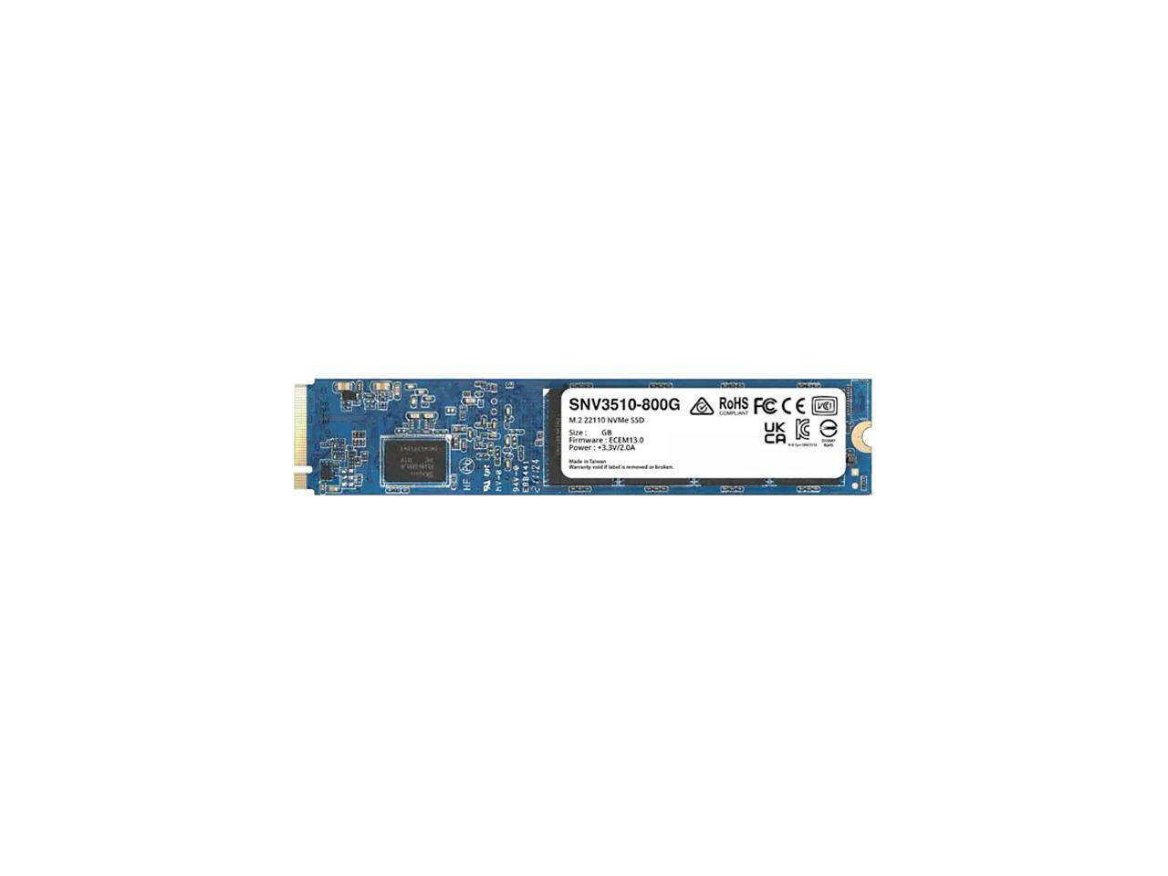 Synology M.2 22110 800 ГБ PCI-Express 3.0 x4 SNV3510-800G