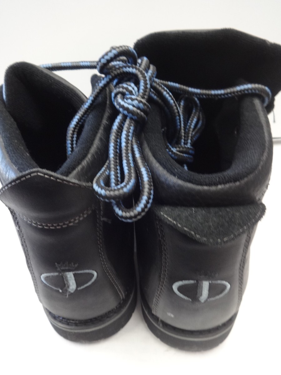 LL Cool J Najee Kilimanjaro Mid Leather Boots Black Sz 9.0  display picture 3