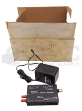 NEW TRANSITION NETWORKS E-CX-FRL-03 ETHERNET 10BASE FL /10BASE2 ADAPTER