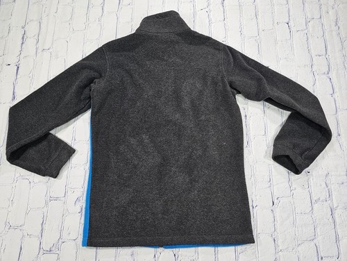 Columbia Steens Mountain Fleece Zip Up Jacket Blue Gray BOYS YOUTH SIZE XL - Picture 11 of 12