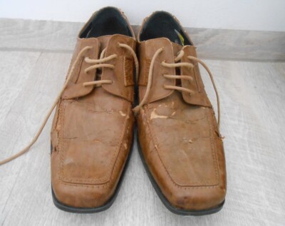 Memphis One Lace Up Mens Loafers EU Size 45 Brown HAVY USED READY WORN