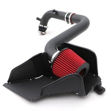 COLD AIR FILTER INTAKE INDUCTION KIT SYSTEM BLACK FOR AUDI A3 S3 2006-2013