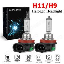 Pair H11 Halogen Headlight High/Low Beam Bulb...