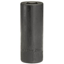 Image of Draper 14104 Expert HI-TORQ® Deep Impact Socket 1/2" Drive 21mm
