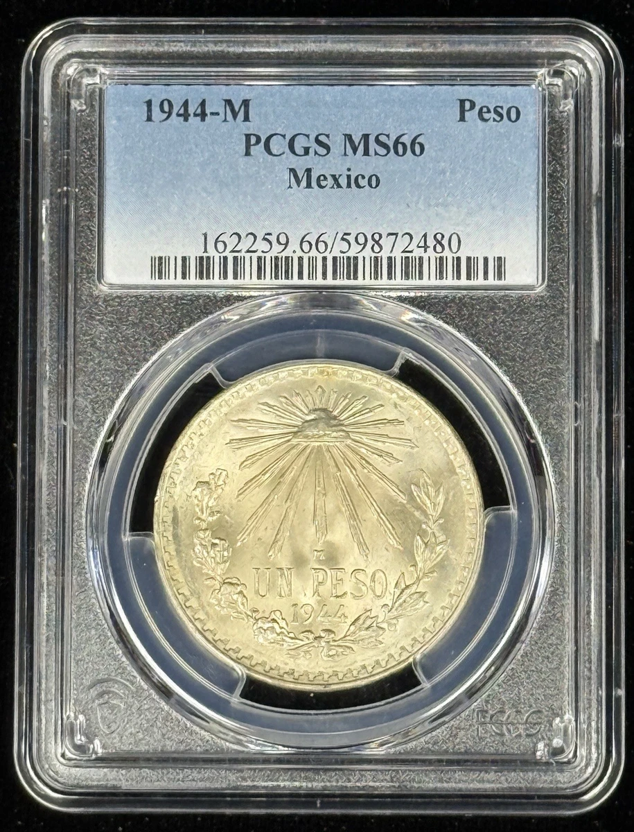 1 Peso 1944 Year Silver Mexican Coins (1905-Now) for sale | eBay