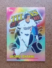 Shohei Ohtani Titans Of The Game 2026 Topps Series 1 Insert Mint #TOG-1