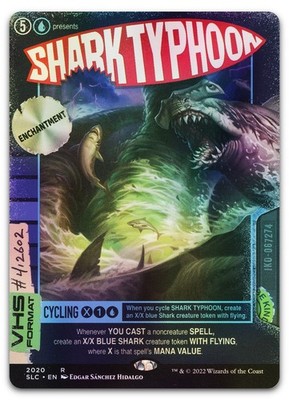 Shark Typhoon #2020 (Foil) (NM) Secret Lairs 30th SLC Magic MTG