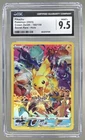 6033127091 Pikachu 2023 Pokemon Sword & Shield Crown Zenith #160/159 CGC 9.5